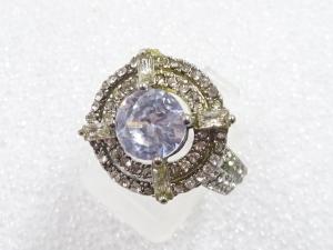 クリスタル　指輪(17.5号)